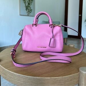 MK Kirby leather satchel